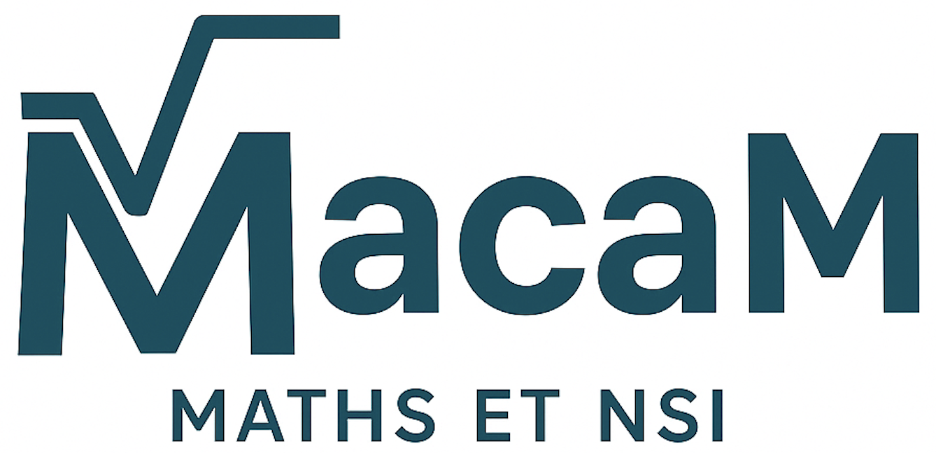 MacaM Maths NSI
